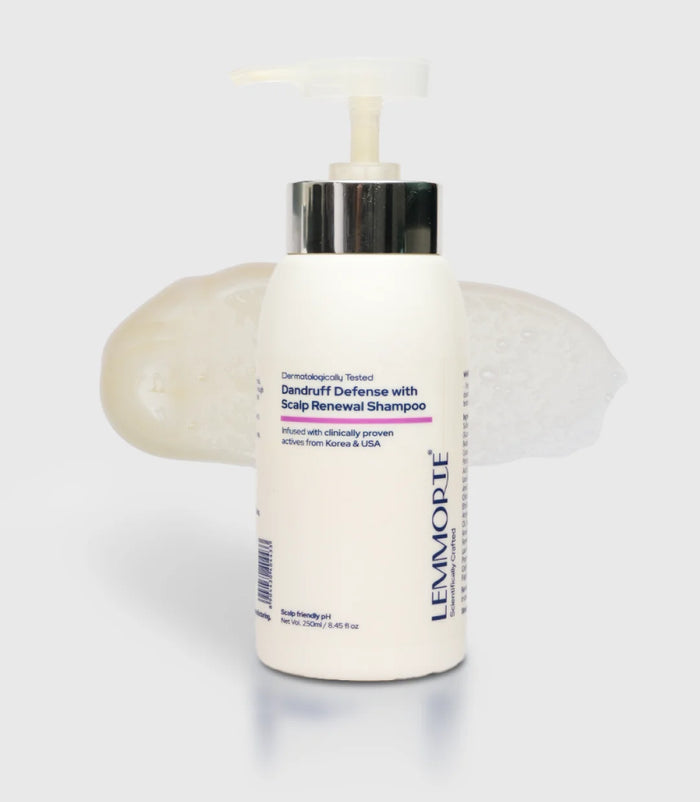 Lemmorte® Dandruff Defense with Scalp Renewal Shampoo