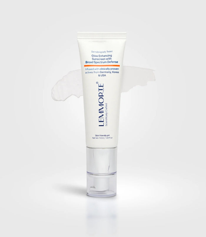 Lemmorte® Glow Enhancing Sunscreen with Broad Spectrum Defense