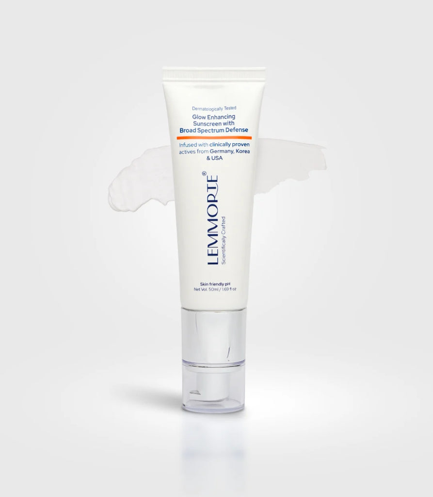 Lemmorte® Glow Enhancing Sunscreen with Broad Spectrum Defense