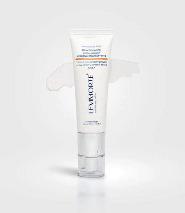 Lemmorte® Glow Enhancing Sunscreen with Broad Spectrum Defense