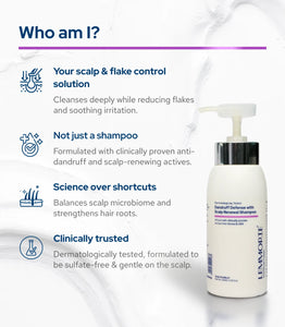 Lemmorte® Dandruff Defense with Scalp Renewal Shampoo