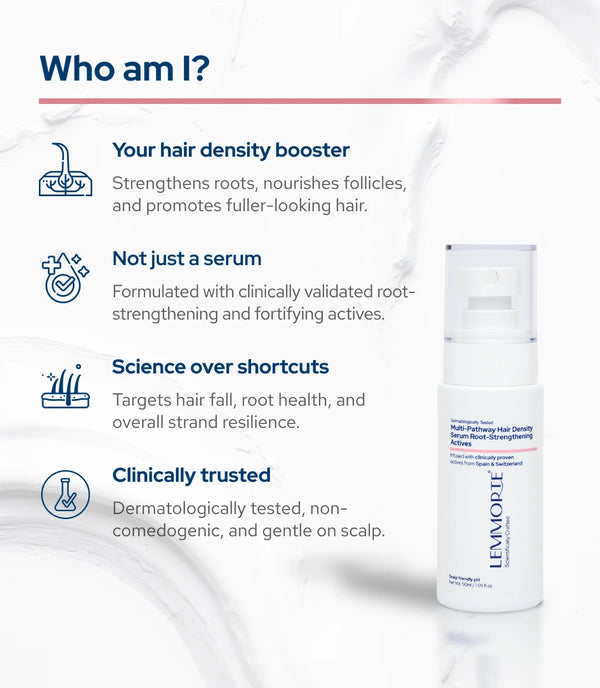 Lemmorte® Multi-Pathway Hair Density Serum with Root-Strengthening Actives