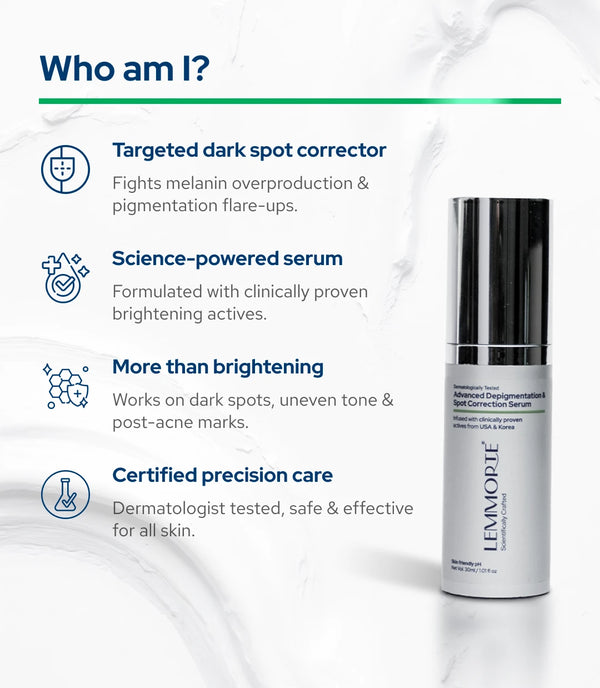 Lemmorte® Depigmentation & Spot Correction Serum