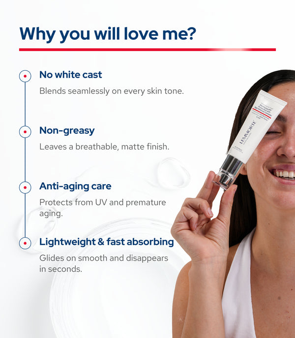 Lemmorte® Mattifying SPF Protection with Age Defence Complex