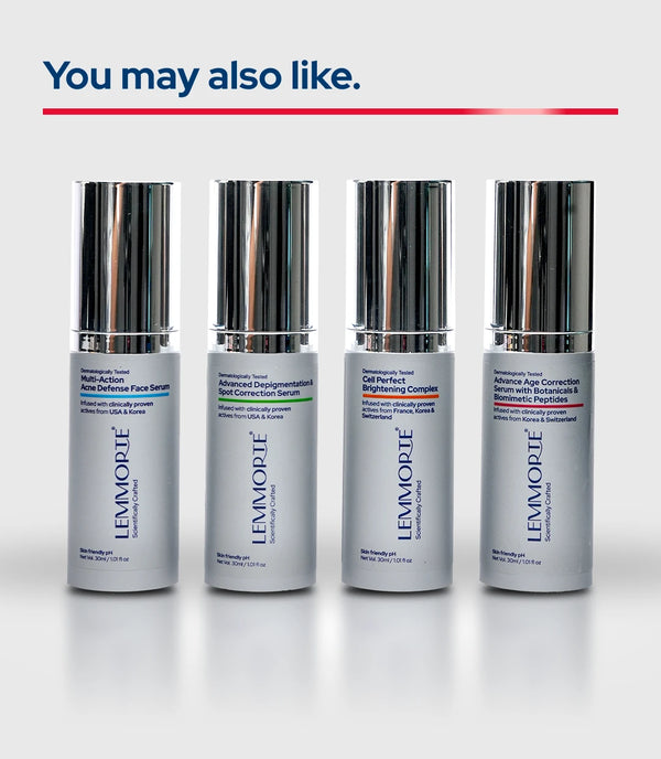 Lemmorte® Advanced Age Correction Serum with Botanicals & Biomimetic Peptides
