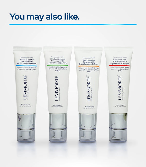 Lemmorte® Breakout-Control Sunscreen with Broad Spectrum Shield