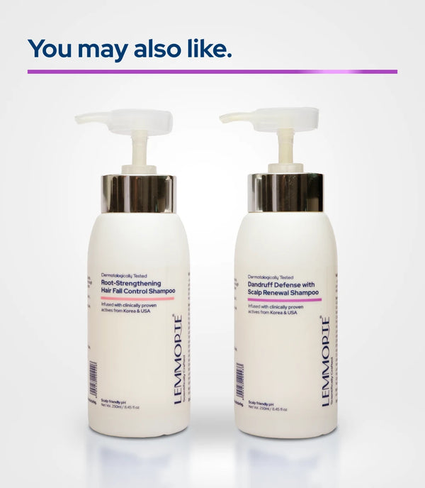 Lemmorte® Dandruff Defense with Scalp Renewal Shampoo