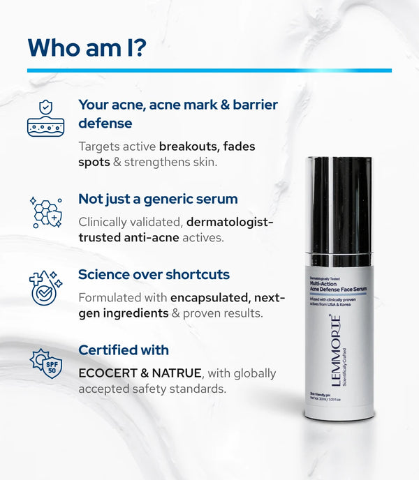 Lemmorte® Multi-Action Acne Defense Face Serum