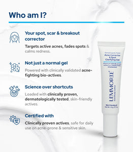 Lemmorte® Acne Corrector & Spot Clarifying Gel