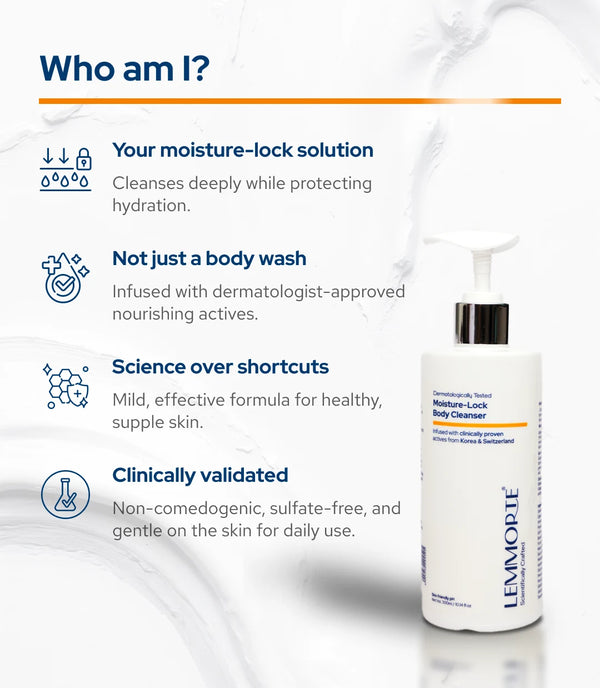 ⁠Lemmorte® Moisture-Lock Body Cleanser