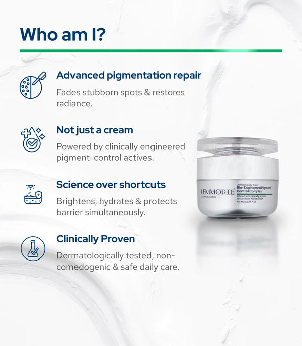 Lemmorte® Bio Engineered Pigment Control Complex Cream