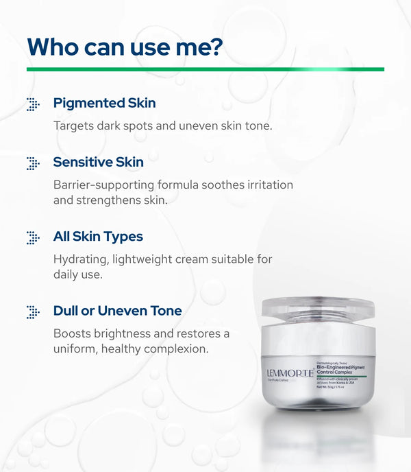 Lemmorte® Bio Engineered Pigment Control Complex Cream