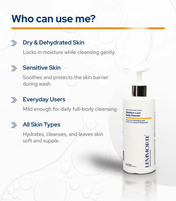 ⁠Lemmorte® Moisture-Lock Body Cleanser
