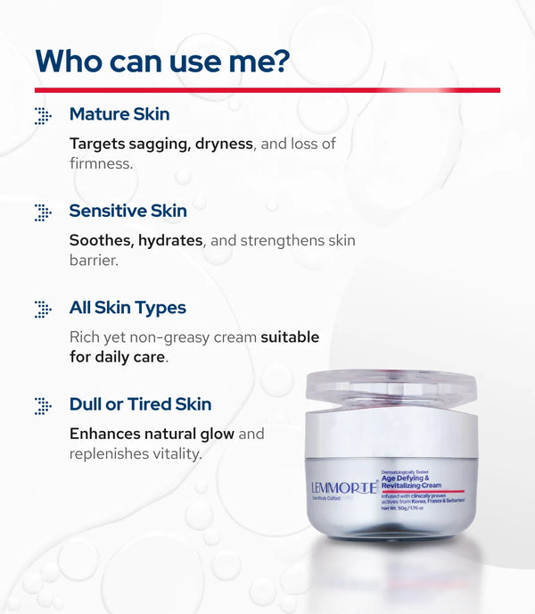 Lemmorte® Age Defying & Revitalizing Cream