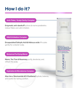 Lemmorte® Multi-Action Serum for Flake-Free & Balanced Scalp