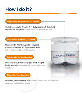 Lemmorte® Barrier-Bright complex for Luminous Repair Cream