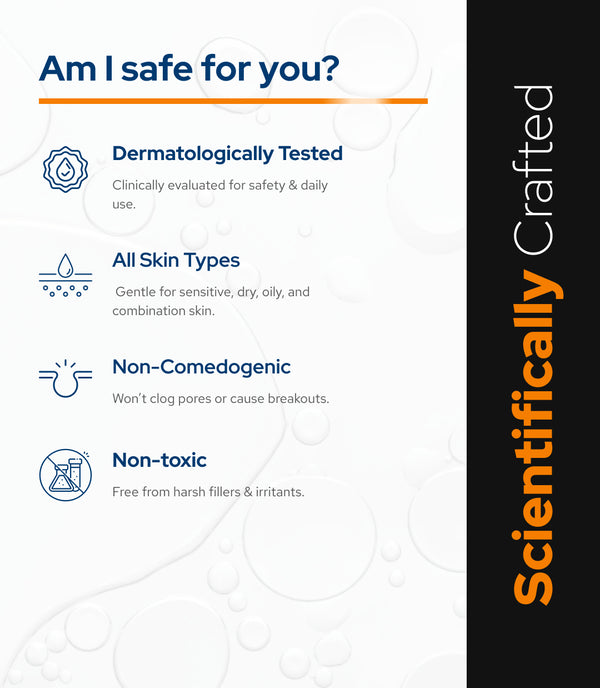 Lemmorte® Advanced Brightening Face Cleanser with Hydration & Barrier Support