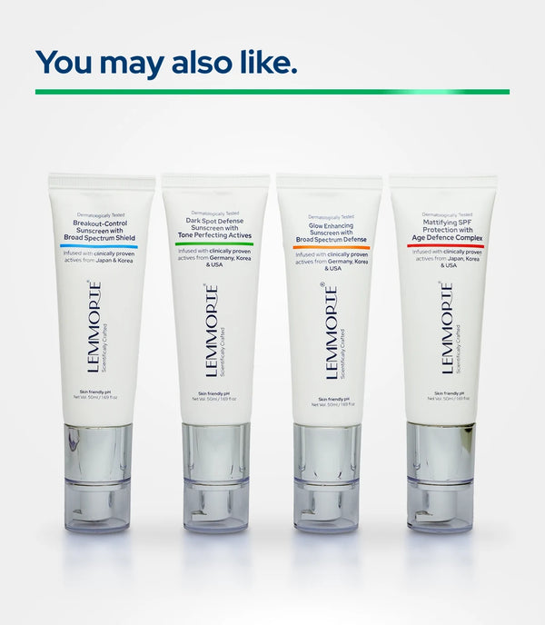 Lemmorte® Dark Spot Defense Sunscreen with Tone-Perfecting Actives