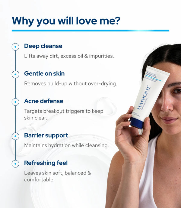 Lemmorte® Acne Control & Purifying Cleanser