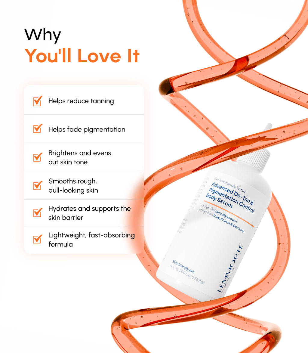 Lemmorte® Advanced De-Tan & Pigmentation Control Body Serum
